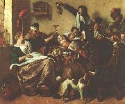 Jan Steen The Artist's Family Sweden oil painting reproduction